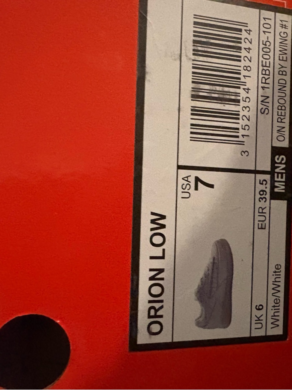 Orion Low White Men's Sneakers